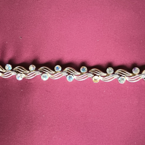 Vintage Lisners 1960's rhinestone bracelet - Picture 5 of 6